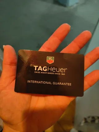 Caja reloj Tagheuer original