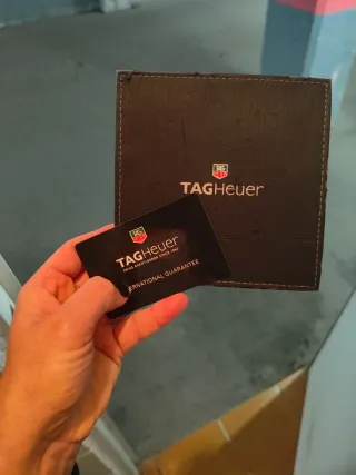 Caja reloj Tagheuer original