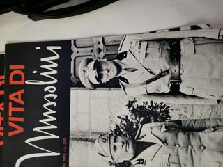 Lotto raro materiale su MUSSOLINI 1964