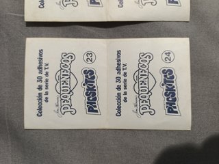 Cromos Pequeñecos Phoskitos