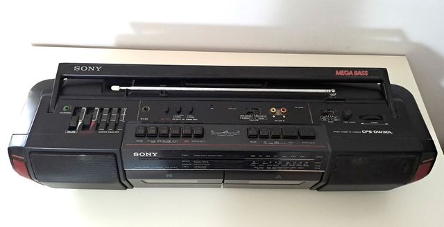 SONY CFS-DW30L Megabass Radioregistratore Speaker