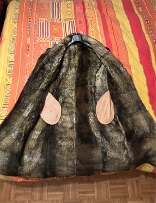 Pelliccia montone sintetico donna