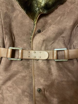 Pelliccia montone sintetico donna