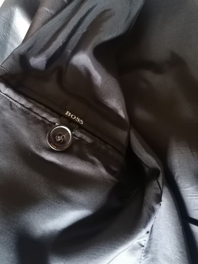 Giacca in pelle Hugo Boss tg 48