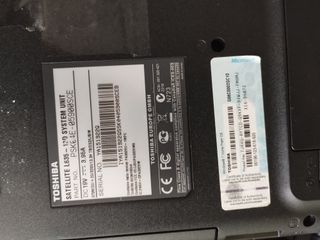 Ordenador Portátil Toshiba satelite L635 12 D