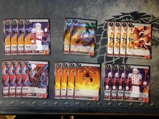 Blocco 102 Carte TCG Force of Will - TAT (parte 1)
