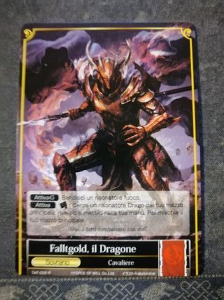 Blocco 102 Carte TCG Force of Will - TAT (parte 1)