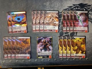 Blocco 102 Carte TCG Force of Will - TAT (parte 1)
