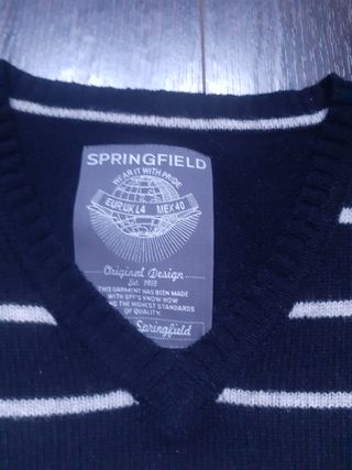 Precioso jersey lana Springfield 