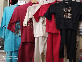 Conjunto traje niños estilo chino tradicional
