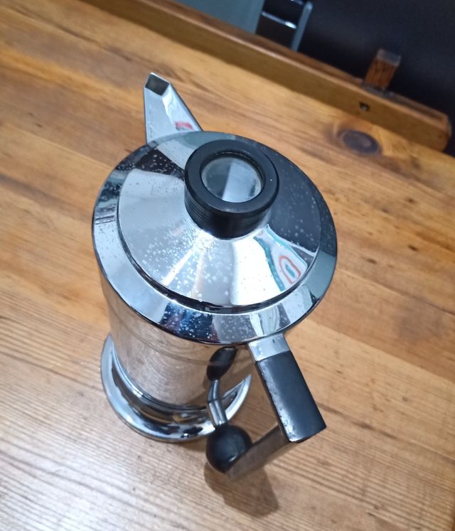 CAFFETTIERA ELETTRICA,VINTAGE IN ACCIAIO
