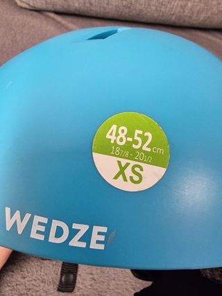 Casco nieve esqui ski niño talla XS 48-52cm