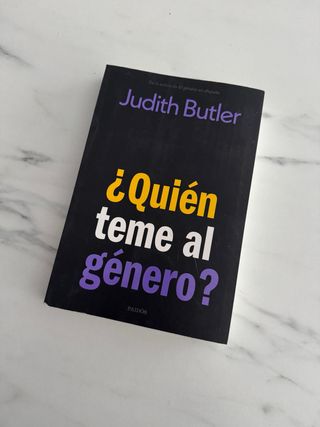 Libro quien teme al genero 
