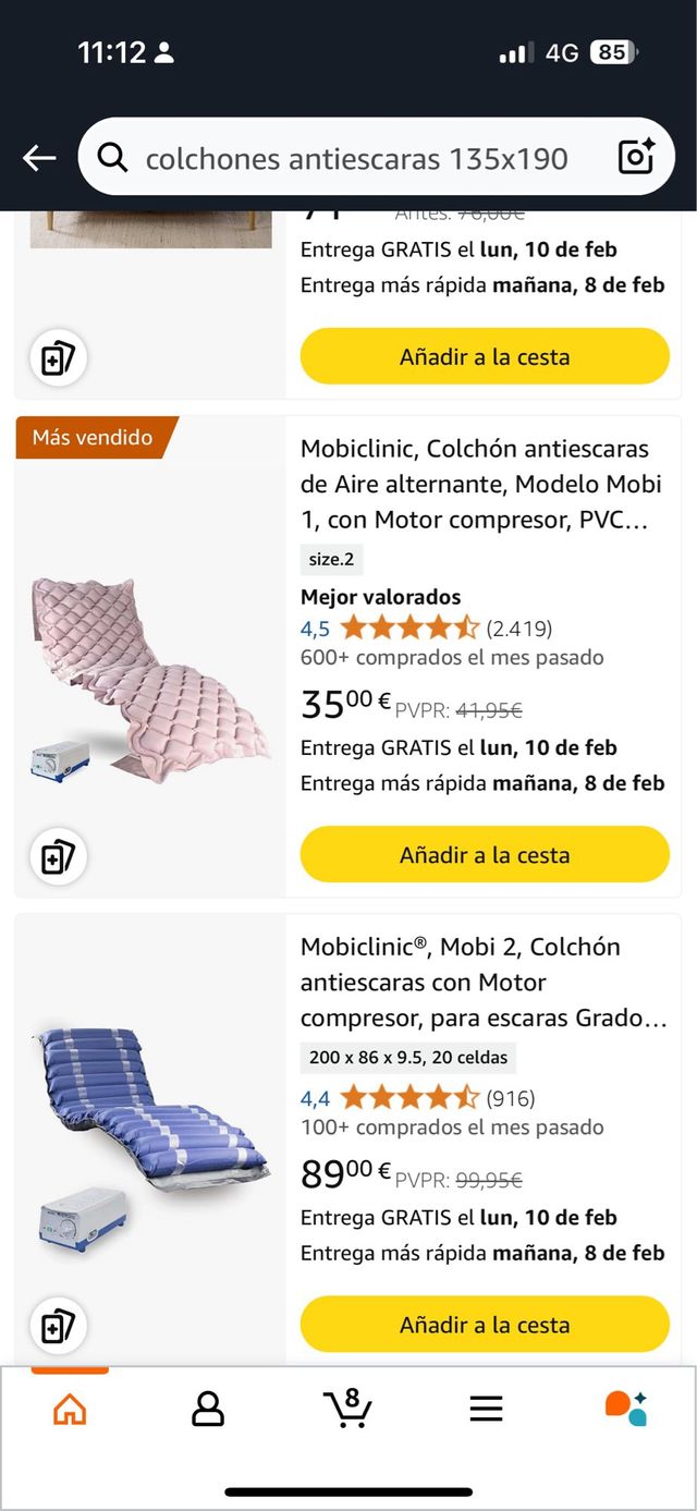 Colchoneta antiescaras