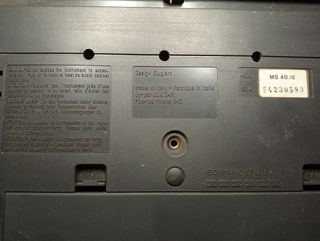 Pianola Bontempi MS40