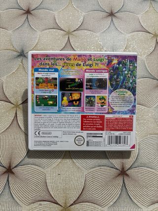 Gioco mario e luigi dream team bros nintendo 3ds
