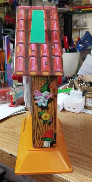 Reloj hucha musical vintage