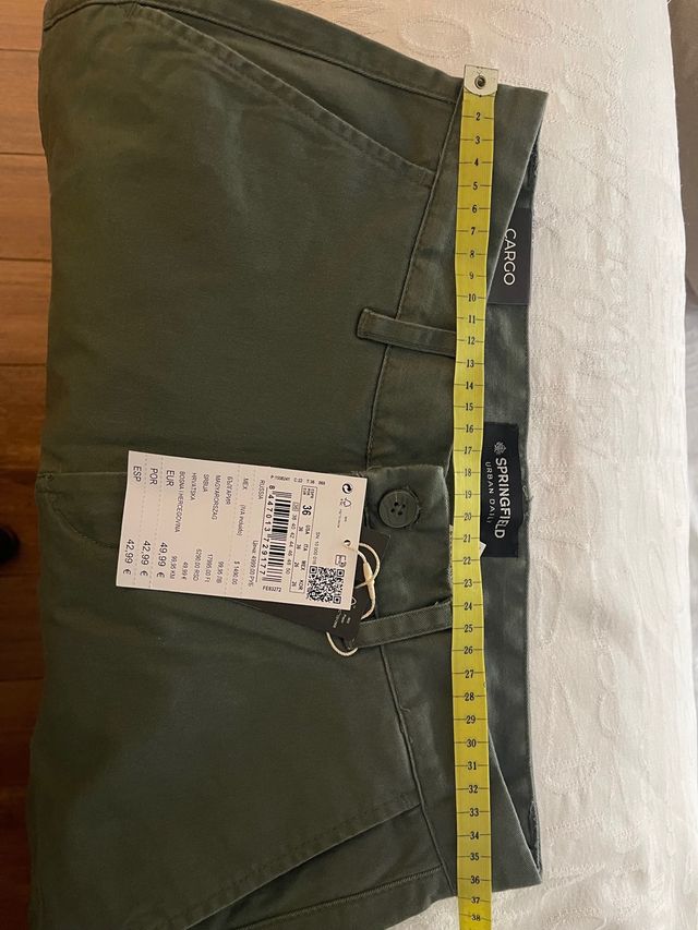 Pantalón cargo talla 36 Springfield