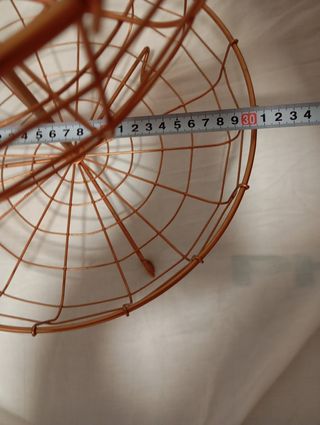 Frutero metálico vintage