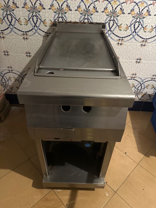 Plancha industrial de Gas