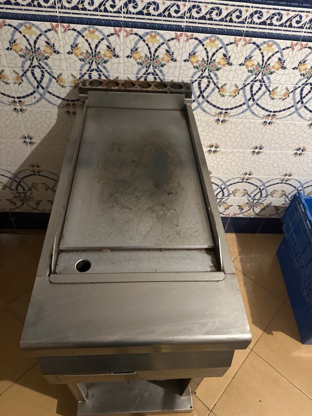 Plancha industrial de Gas