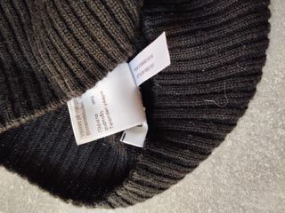 Gorro Lacoste Lana Negro 