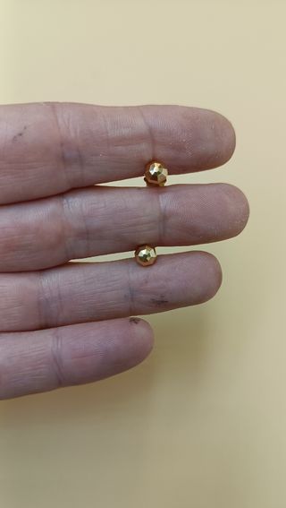 Pendientes de oro de 18kt