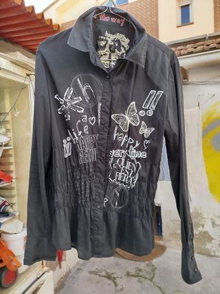 Camisa Sra. Desigual T M, regalo blusa.