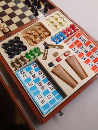 Scatola da giochi anni 50