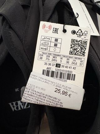 Bailarina deportiva Zara