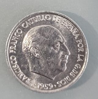 Moneda de 10 céntimos de peseta de 1959