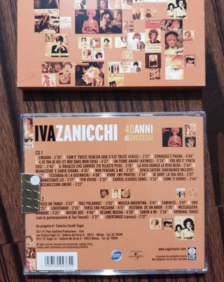 doppio CD Iva Zanicchi – 40 Anni Di Successi