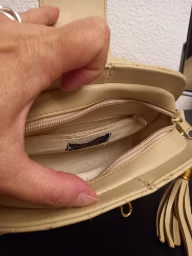 Bolso beige