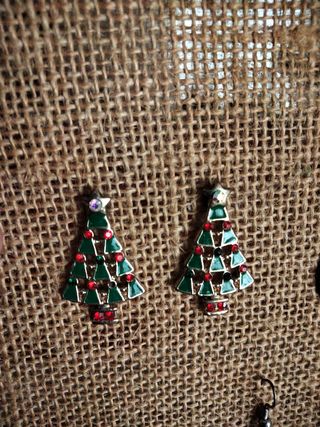Pendientes  de navidad