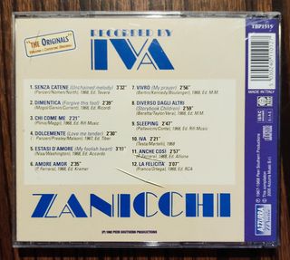 CD Iva Zanicchi ‎– Recorded By Iva Zanicchi