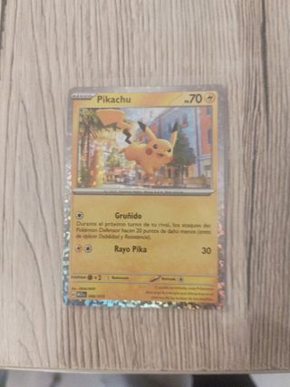 Carta Pikachu Pokemon McDonald's