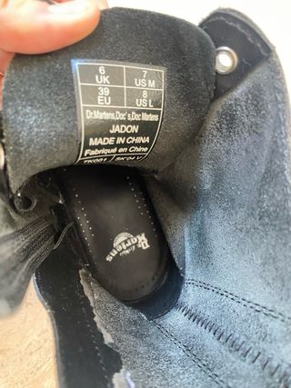 Botas con plataforma Dr martens