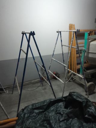 Caballetes metalicos