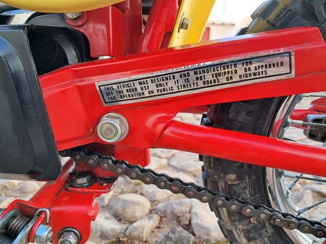 Moto infantil italjet m5  mini cross