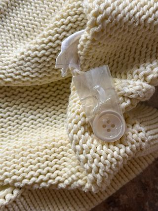 OG Polo Ralph Lauren UNI Cardigan Cream 1990