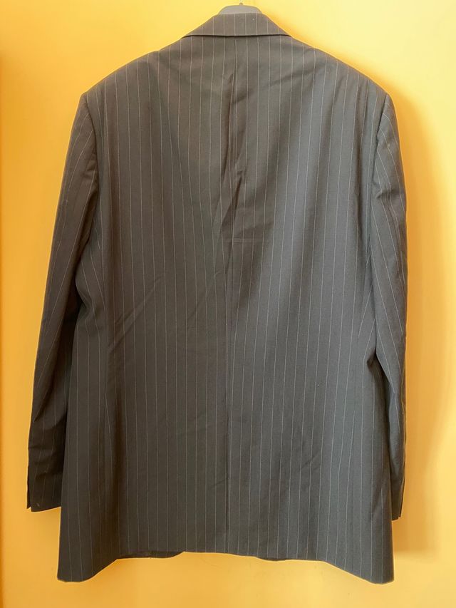 blazer gessato uomo taglia 50