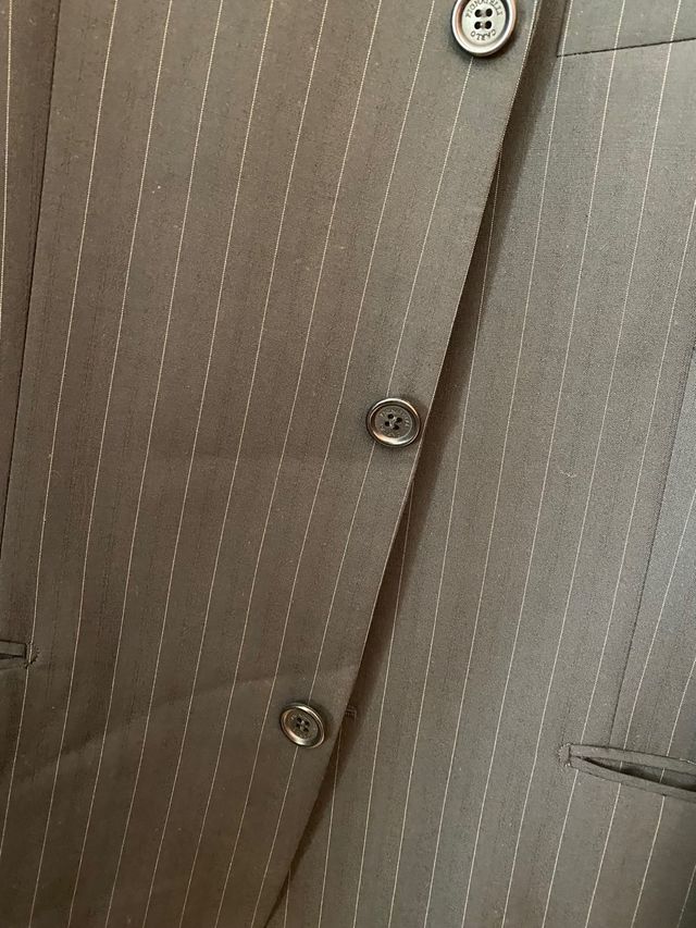 blazer gessato uomo taglia 50