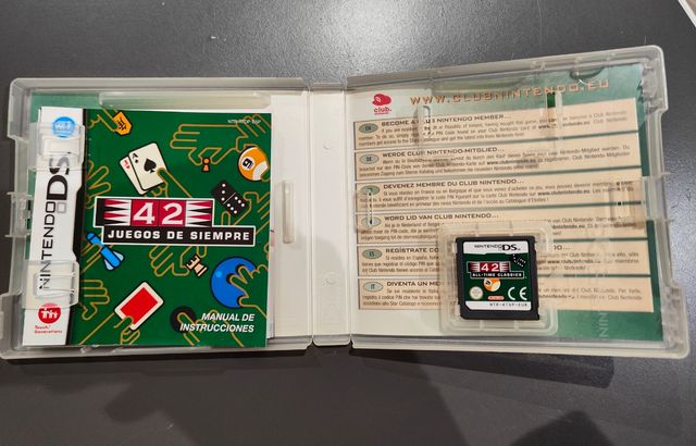 42 juegos de siempre Nintendo DS complet
