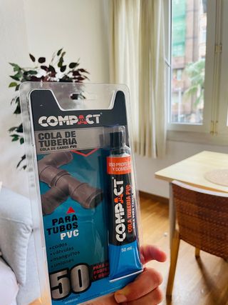 Cola para tuveria PVC