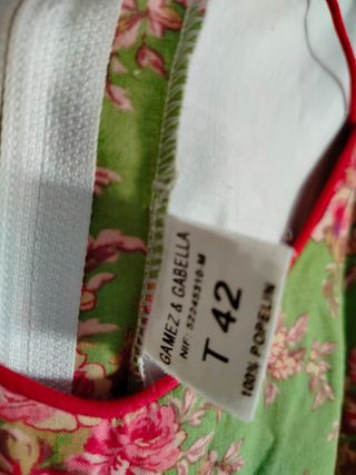 Traje flamenca mujer 
