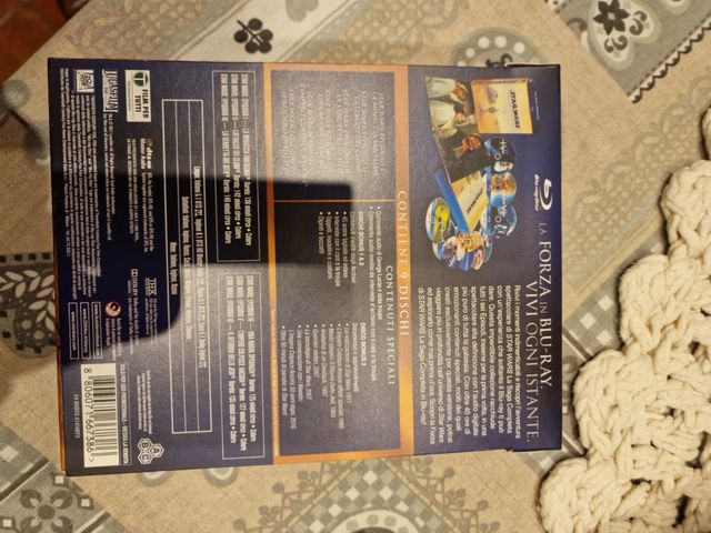 Cofanetto bluray Star Wars 