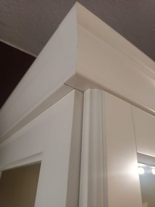 Vitrina Blanca de Salón 
