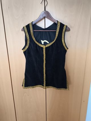 Chaleco disfraz medieval