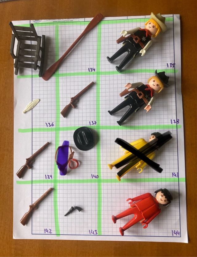 Playmobil piezas oeste