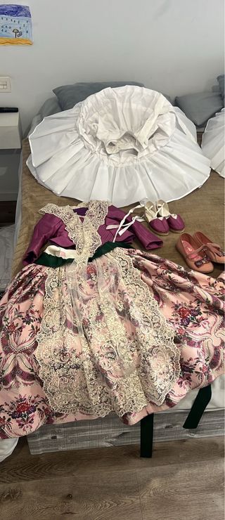 Traje fallera niña